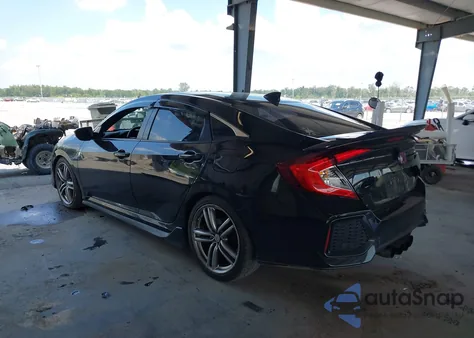 2018 Honda Civic Si z USA, uszkodzony, nr VIN 2HGFC1E51JH703830